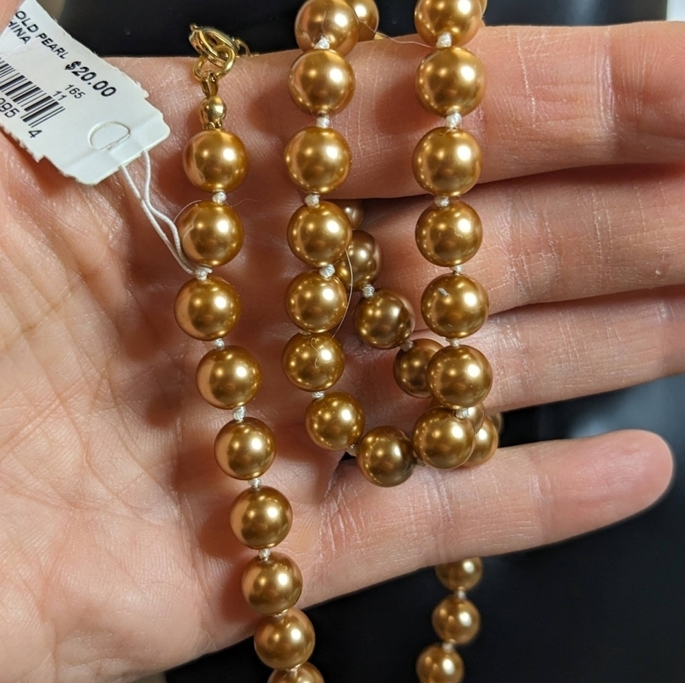 Studioworks Costume Pearl‎ Necklace - Picture 2 of 2